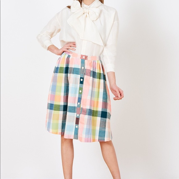 Ace & Jig Carver Skirt in Crown, sz S - Picture 4 of 5